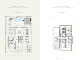 6 bedroom villa floor plan