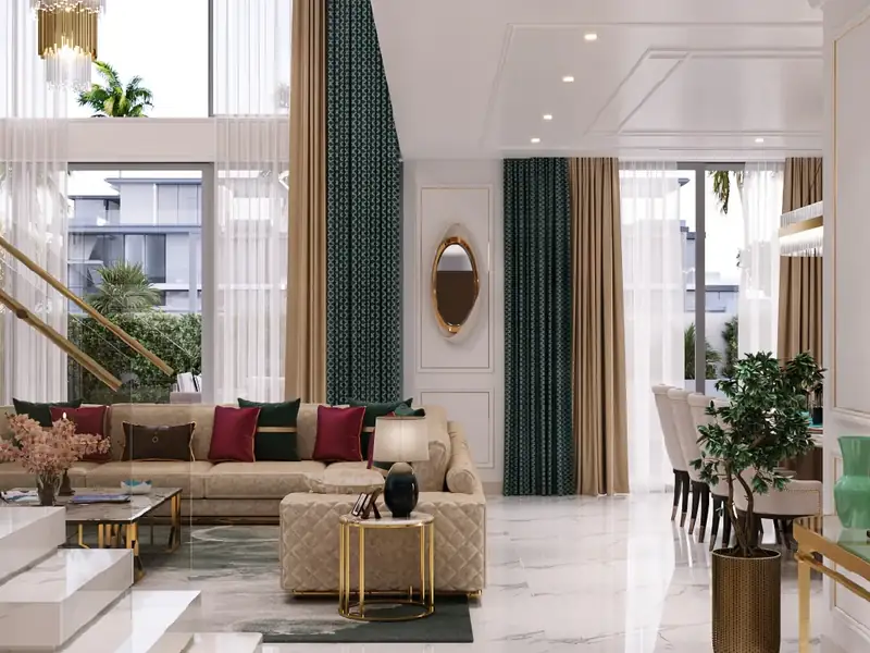 Townhouse interior